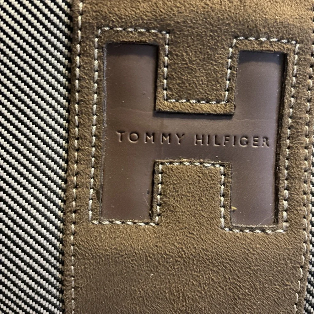 Vintage Tommy Hilfiger Carry On Messenger Tote Bag Men's 18x12x6